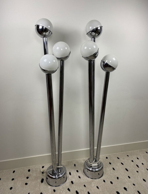 Beautiful vintage floor lamps