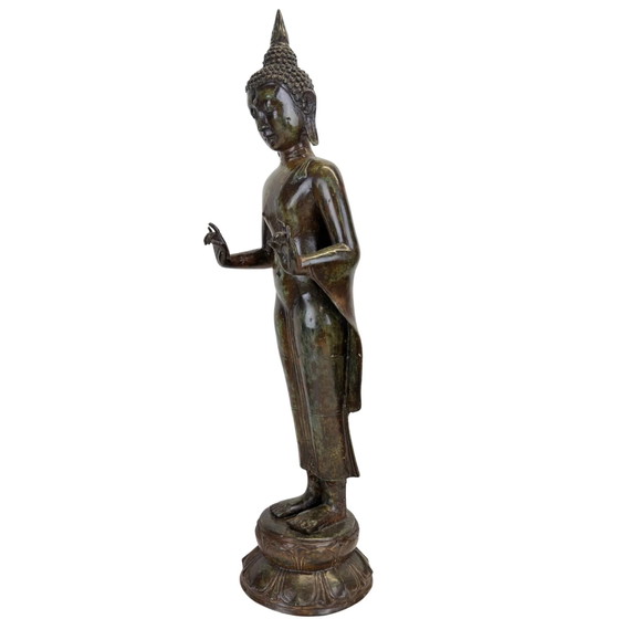 Buda javanés antiguo – Estilo Majapahit Revival – Vitarka Mudra – Esculturas (photo 7 of 11)