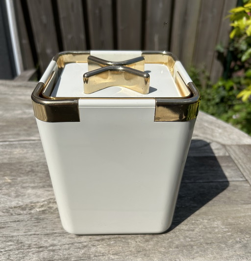 Cubo de hielo de estilo Hollywood Regency de Hans Turnwald