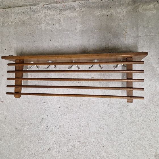 Image 1 of 60'S Vintage Coat Rack Wall Coat Rack