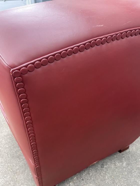 Image 1 of Édition limitée : 2 fauteuils club design italien - Tabarin Poltrona Frau