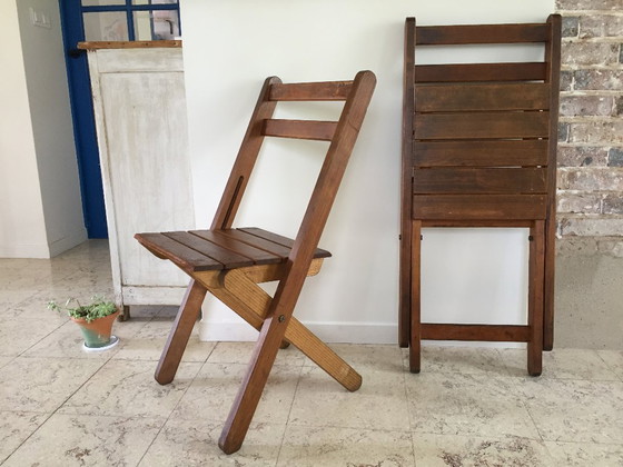 Folding chairs “Au Feu De Bois” – Wood (photo 22 of 24)