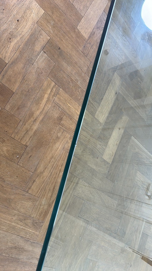 Mesa de centro de cristal Metaform