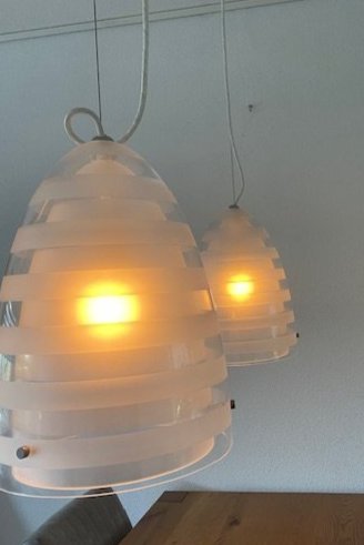 Image 1 of 2x Louis Poulsen Campbell 275 Pendant Lamp By Louis Campbell