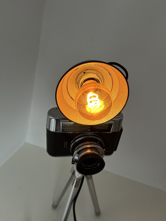 Image 1 of Unieke lamp gemaakt van retro Voigtländer camera 