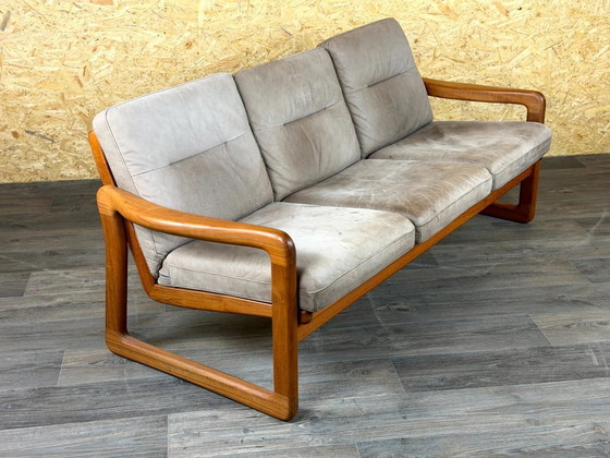 Image 1 of Divano in teak anni '60-'70 a 3 posti e 2 poltrone Easy Chair Holstebro Møbelfabrik A/S