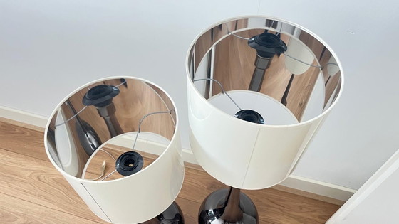 Image 1 of Juego de 2 lámparas de diseño exclusivas de Les Héritiers, Eric Kuster