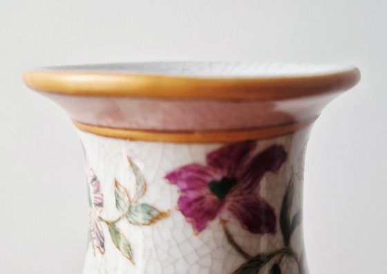 Image 1 of Badkameraccessoires- Porselein en brons - Napoleon III stijl