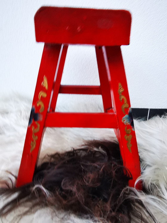 Image 1 of Taburete fino asiático, original chino