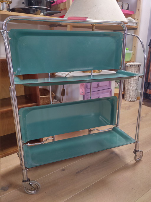 Bremshey Klapp-Servierwagen