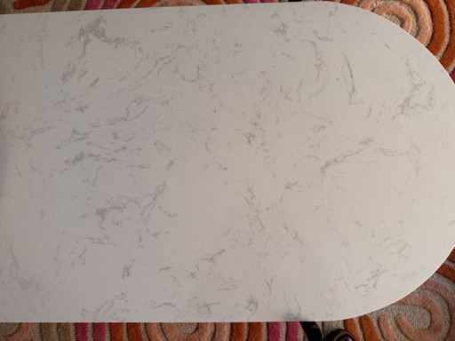 Coffee table marble wood iron – salontafels (photo 2 of 6)