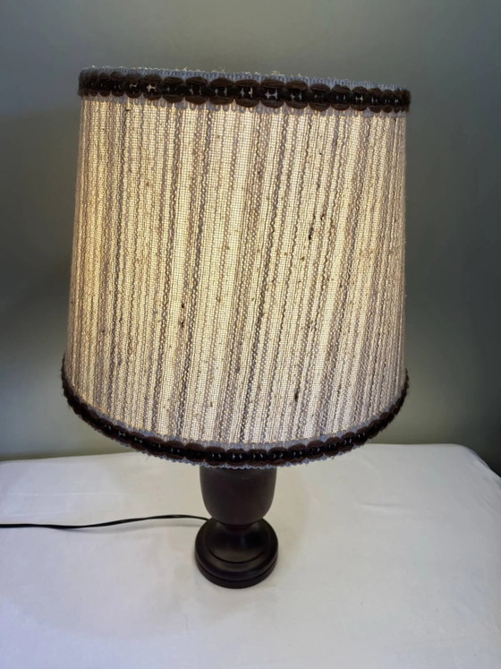 Grande lampada d'ambiente bohémien vintage – Lampade da tavolo, Wood (photo 2 of 12)