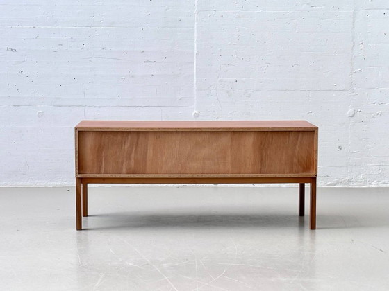 Image 1 of Mobile basso danese in teak di metà secolo con quattro cassetti, anni '60