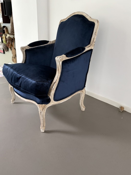 Fauteuil – Wood, Velvet (photo 2 of 5)