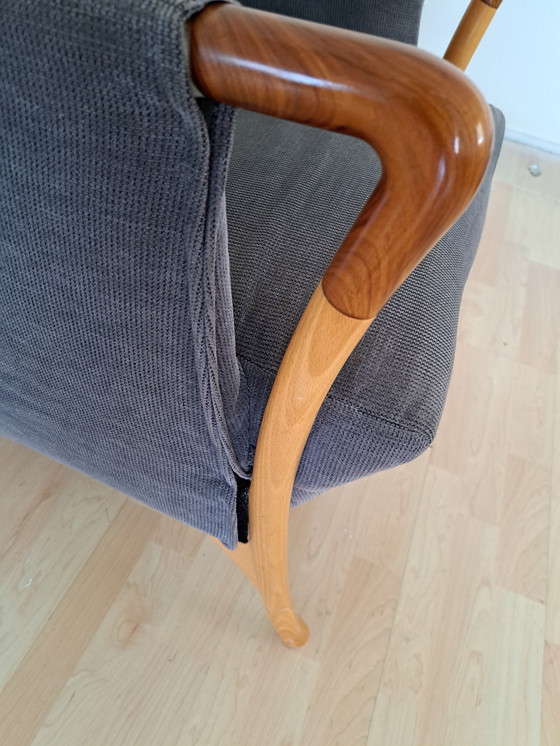 Image 1 of Giorgetti Progetti wingchair model 63240, designer in top condition
