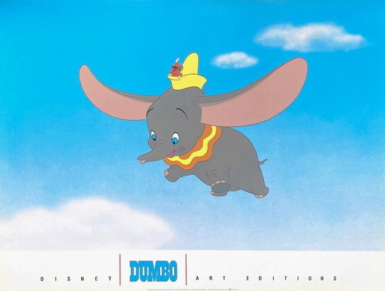 Image 1 of COLLECTIF BD Dumbo - Affiche Disney 1993