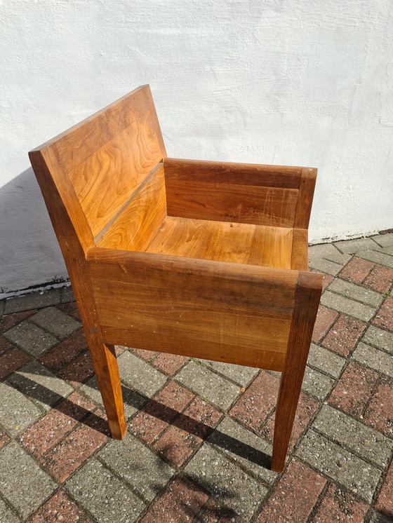 Image 1 of 2 sedie decorative in legno pieno