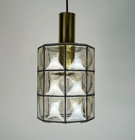 Glashuette Limburg Hanging Lamp 1960's 70's Glass Pendant Light Model P292 4305 – Glashütte Limburg (photo 9 of 15)
