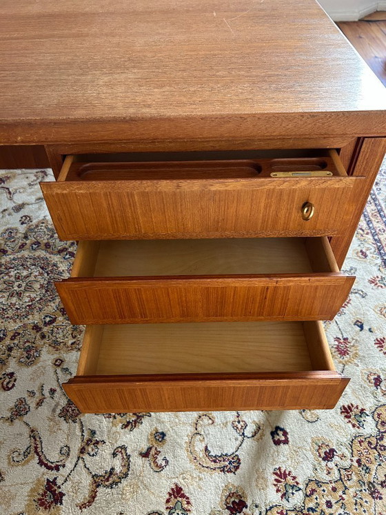 Teak desk - Model 77 Omann Jun, Denmark, 1960s – Wood (photo 6 of 7)