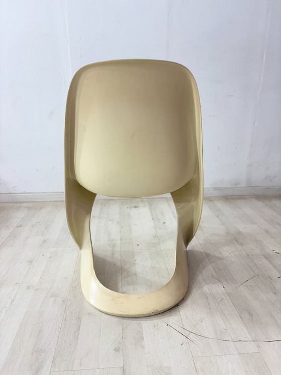 Image 1 of 1x Casalino Casala stoel / eetkamerstoel / tuinstoel – vintage ruimtevaartstijl