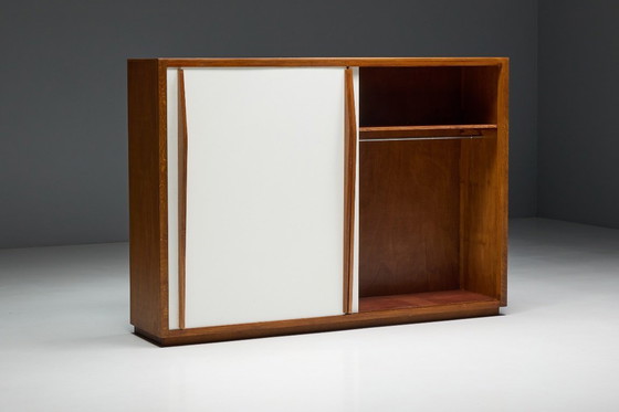 Image 1 of Wardrobe with Integrated Doors by Charlotte Perriand & Atelier Jean Prouvé - 1950s