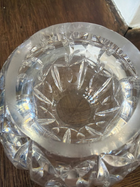 Image 1 of Crystal sphere vase from Glass Factory Maastricht