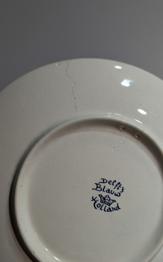 Image 1 of Konvolut von 2 Delfter Tellern