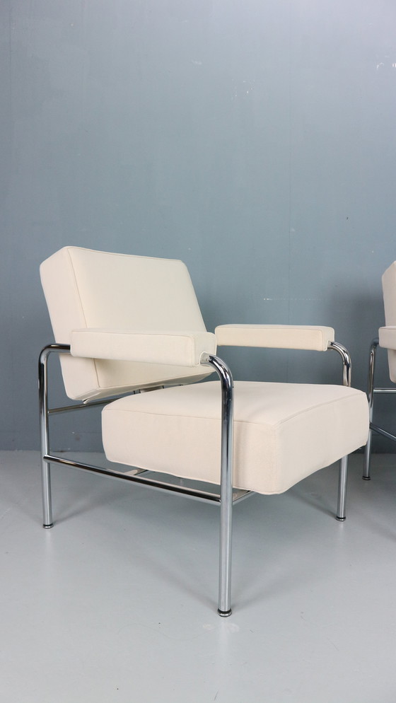 Image 1 of 2x Fauteuil Wagon Fumoir LC13 Le Corbusier, 1931
