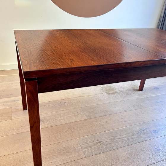 Image 1 of Vintage Topform teak extendable table