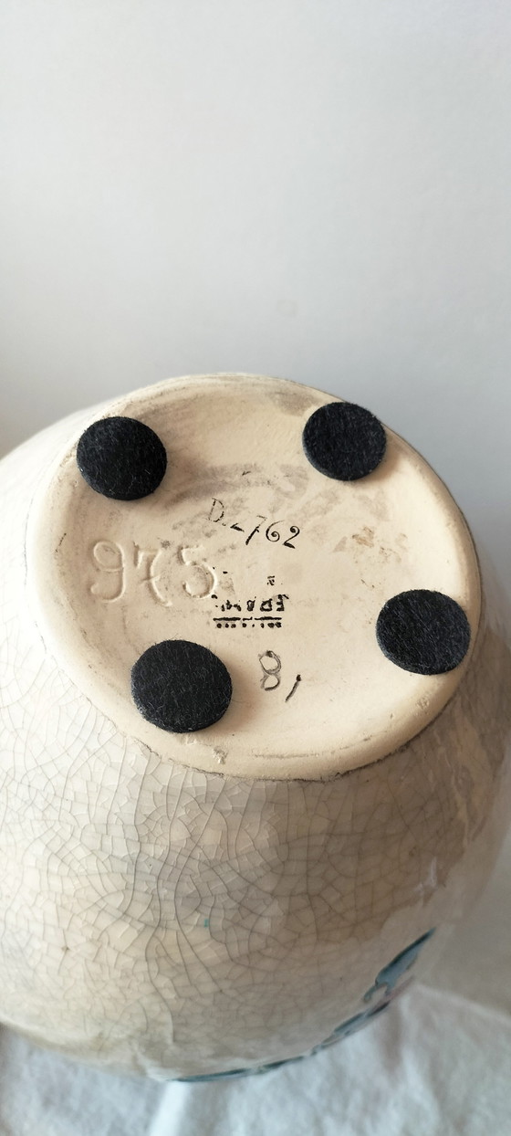 Charles Catteau – Boch Frères Keramis Vase Art Déco – D.2762 – Ca. 1930 – Ceramic (photo 2 of 15)