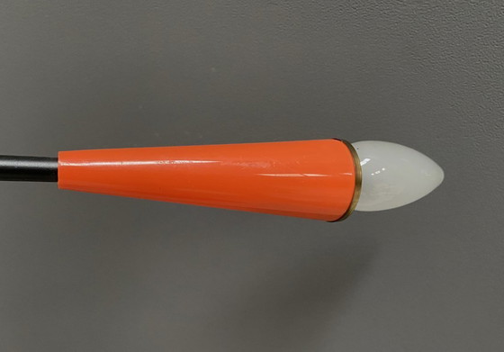 Image 1 of Colorful Spider ceiling lamp  1960s