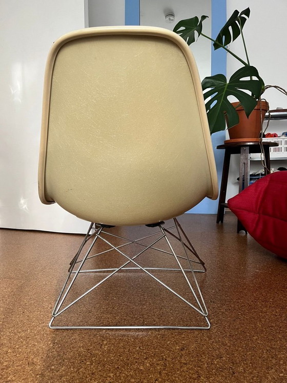 Image 1 of Sedia Eames LSR, fibra di vetro, Cats Cradle, Herman Miller/Vitra