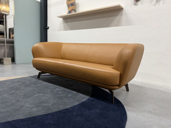 Image 1 of Leolux Flint Sofa, 2,5-Sitzer, Ceras Brandy Leder