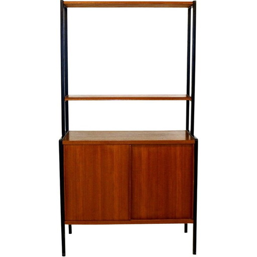 Bibliothèque vintage en teck par Bertil Fridhagen pour Bodafors, Suède 1960