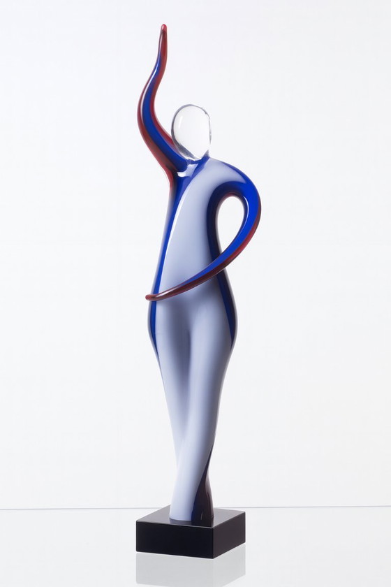 Image 1 of Scultura in vetro modernista, anni '70-'90, Cecoslovacchia