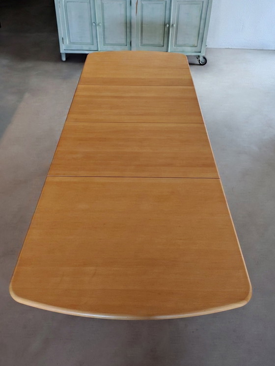 Vintage Pendulum Dining Table – Stokke, Wood (photo 3 of 15)