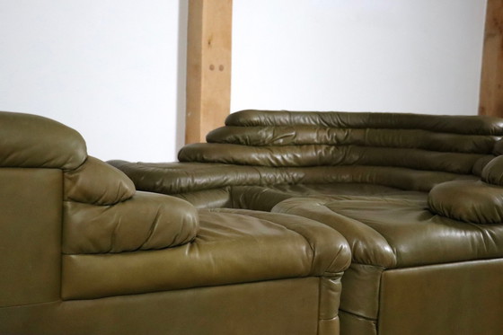 Image 1 of Ubald Klug DS-1025 Terrazza complete sofa set for de Sede Switzerland 1970s
