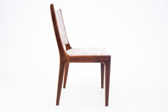Image 1 of Set van 6 teakhouten stoelen, Uldum Mobelfabrik, Denemarken, 1960