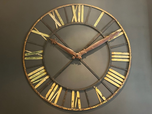 Mooie kerkklok dia 150cm