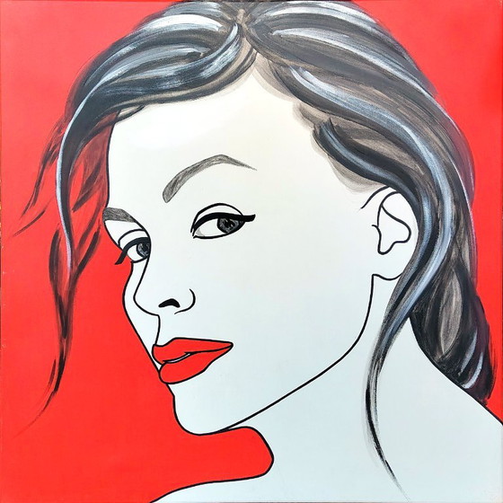 Venus - Bianca Vellekoop - Acrylic 80 X 80 Cm – Paintings & Drawings, Canvas (photo 5 of 5)