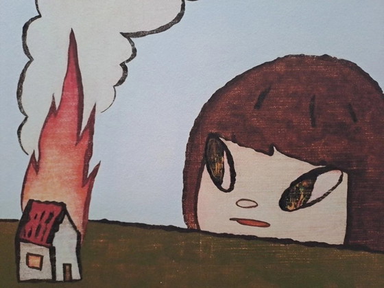 Image 1 of Naar Nara Yoshitomo, Vuur, jaren 1990, Lithografie in beperkte oplage