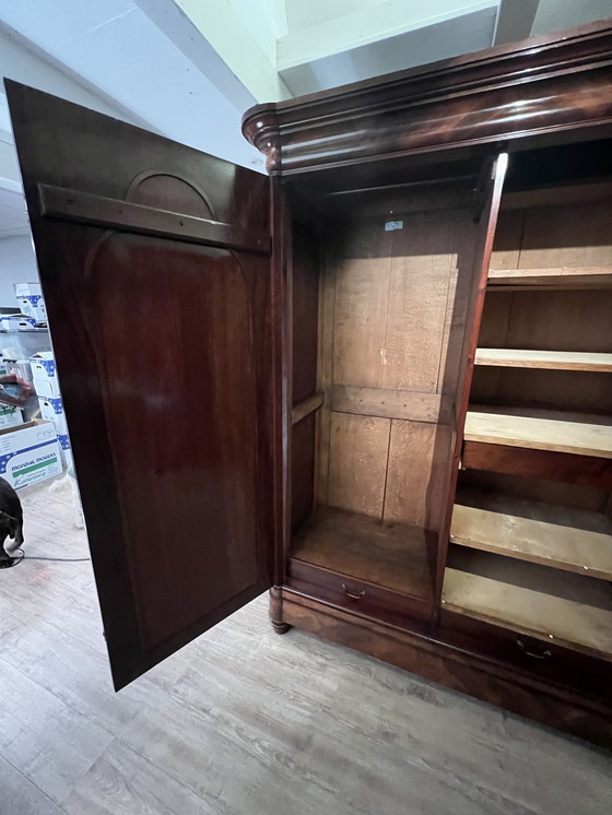 Image 1 of Vintage mahoniehouten kast, 1800