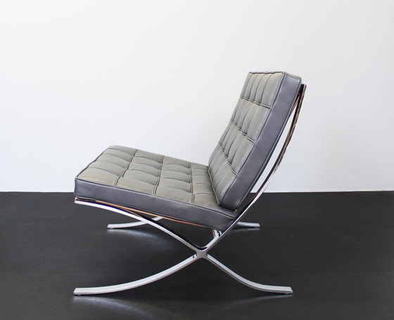 Image 1 of 2X Barcelona Chair, Knoll, Mies Van Der Rohe Seats