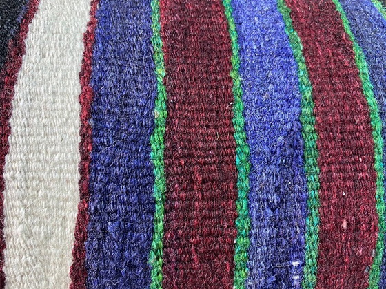 Image 1 of Unique Kilim & Carpet Cushion Cover – 120 x 40 cm
