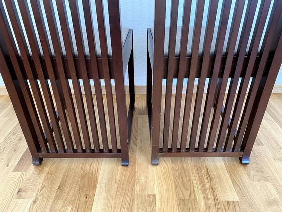Image 1 of 2 sedie Robie di Frank Lloyd Wright - edizione Cassina