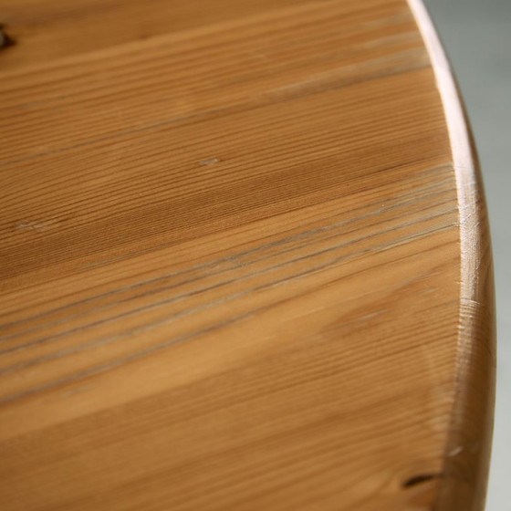 Image 1 of MK10156 Esstischgarnitur aus Kiefernholz von Rainer Daumiller für Hirtshals Savvaerk, 5er-Set