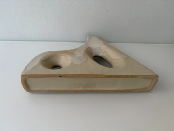 Organic ceramic design vase – ecru/cream (photo 5 of 13)