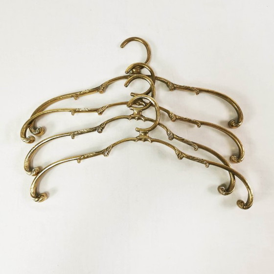 Set di Appendiabiti Art Déco in Ottone, anni '60 – Brass (photo 3 of 8)