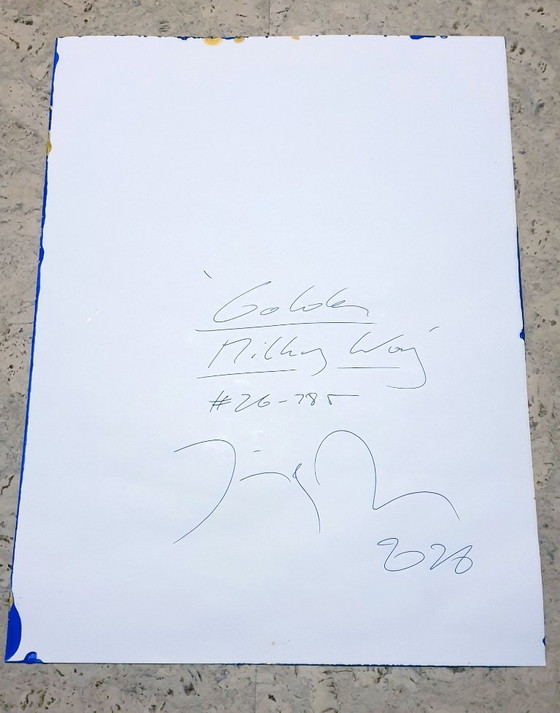 Jürgen Angeler - Golden Milky Way – Dipinti e disegni, Carta (photo 7 of 11)