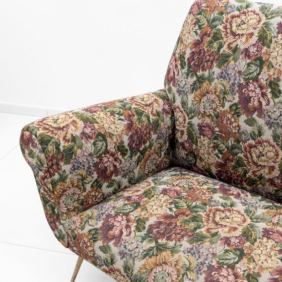 Image 1 of Canapé italien moderne du milieu du siècle par Gigi Radice pour Minotti, 1950s